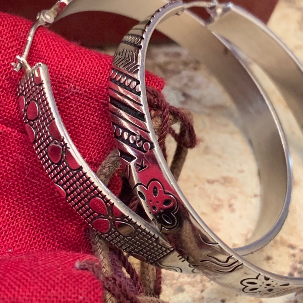 Kenzo Silver Earring